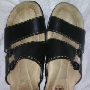 Earth Spirit cushioned sandals, Sz 6-1/2M comfy